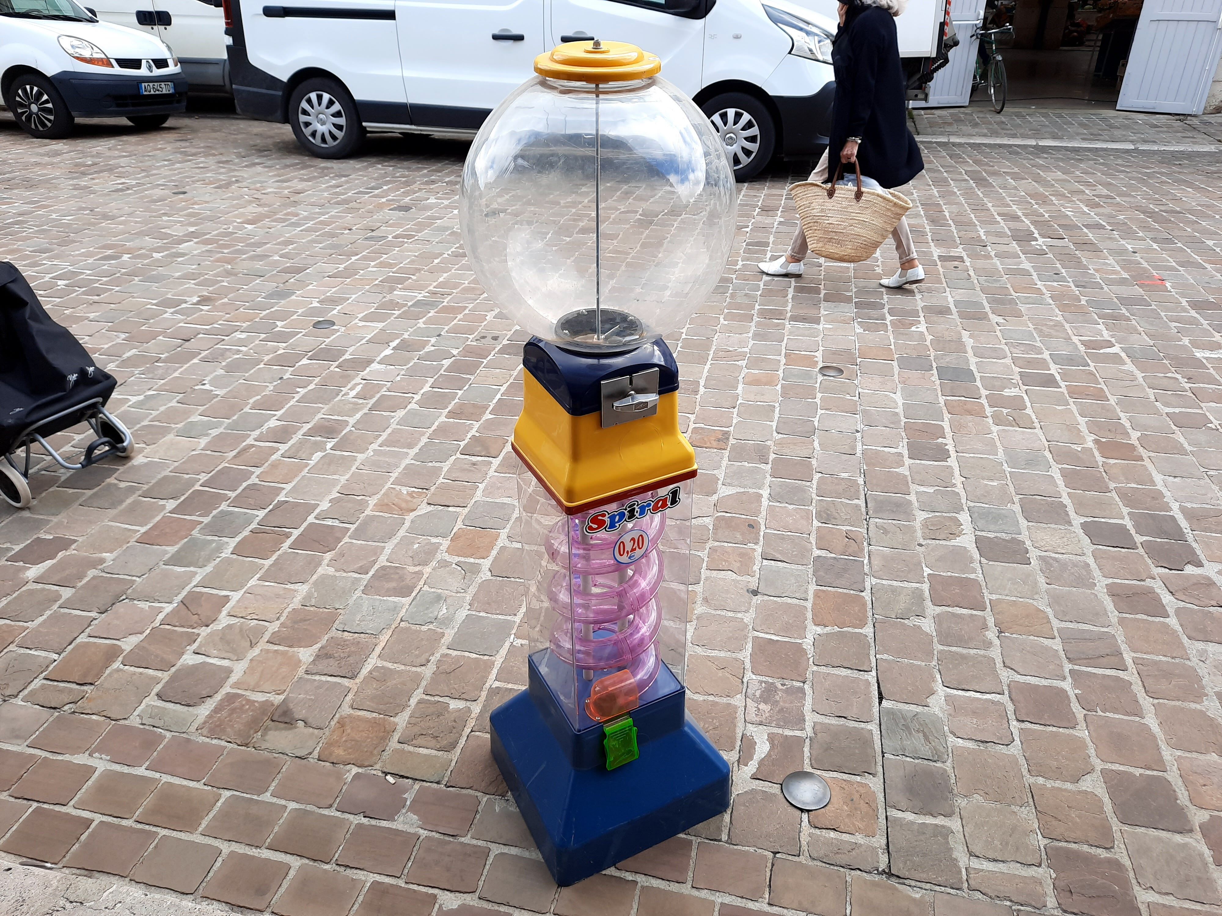 Former candy dispenser