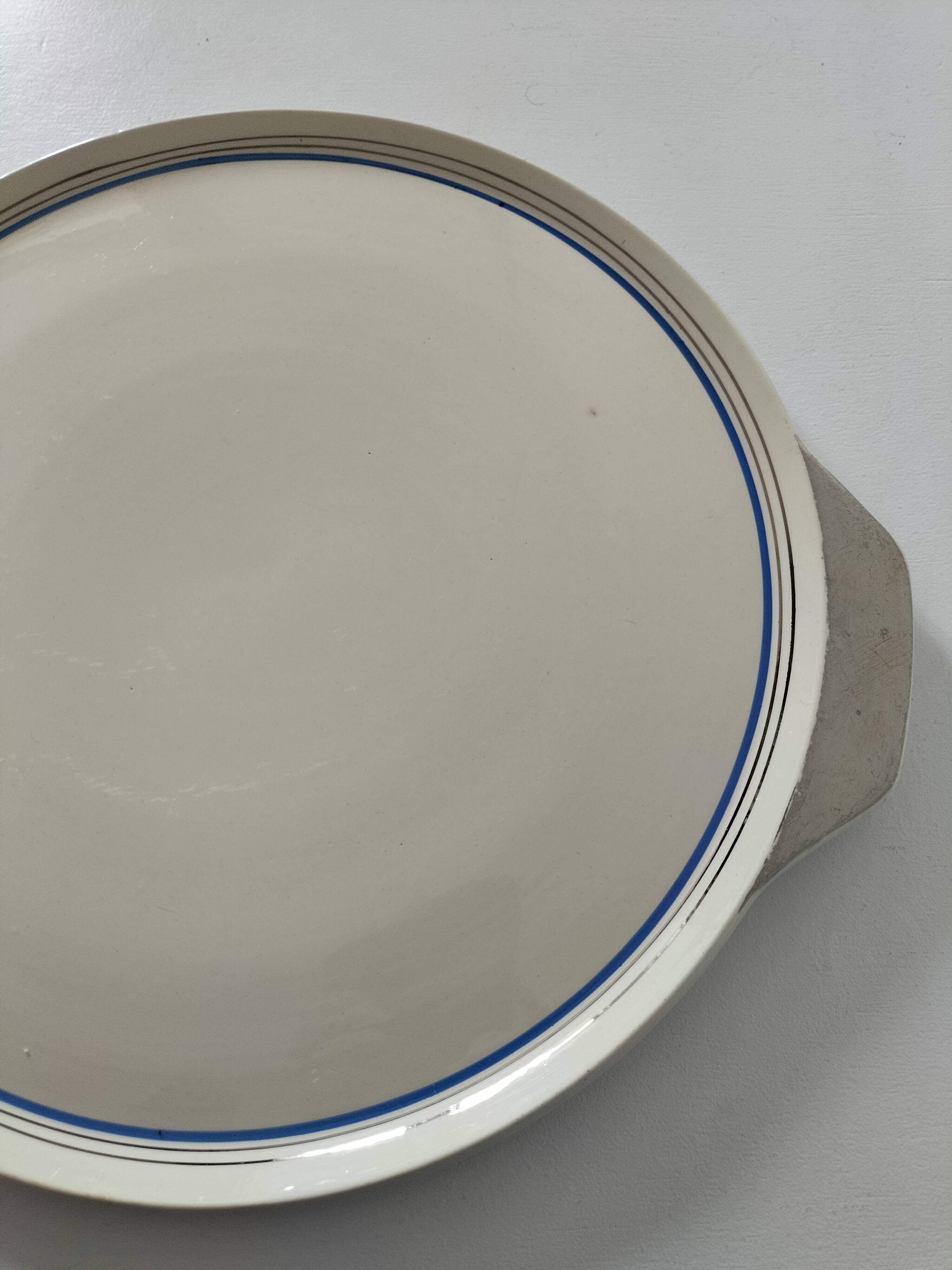 Boch La Louvière art deco dish