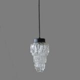 Glashütte Limburg hanging lamp, 60s