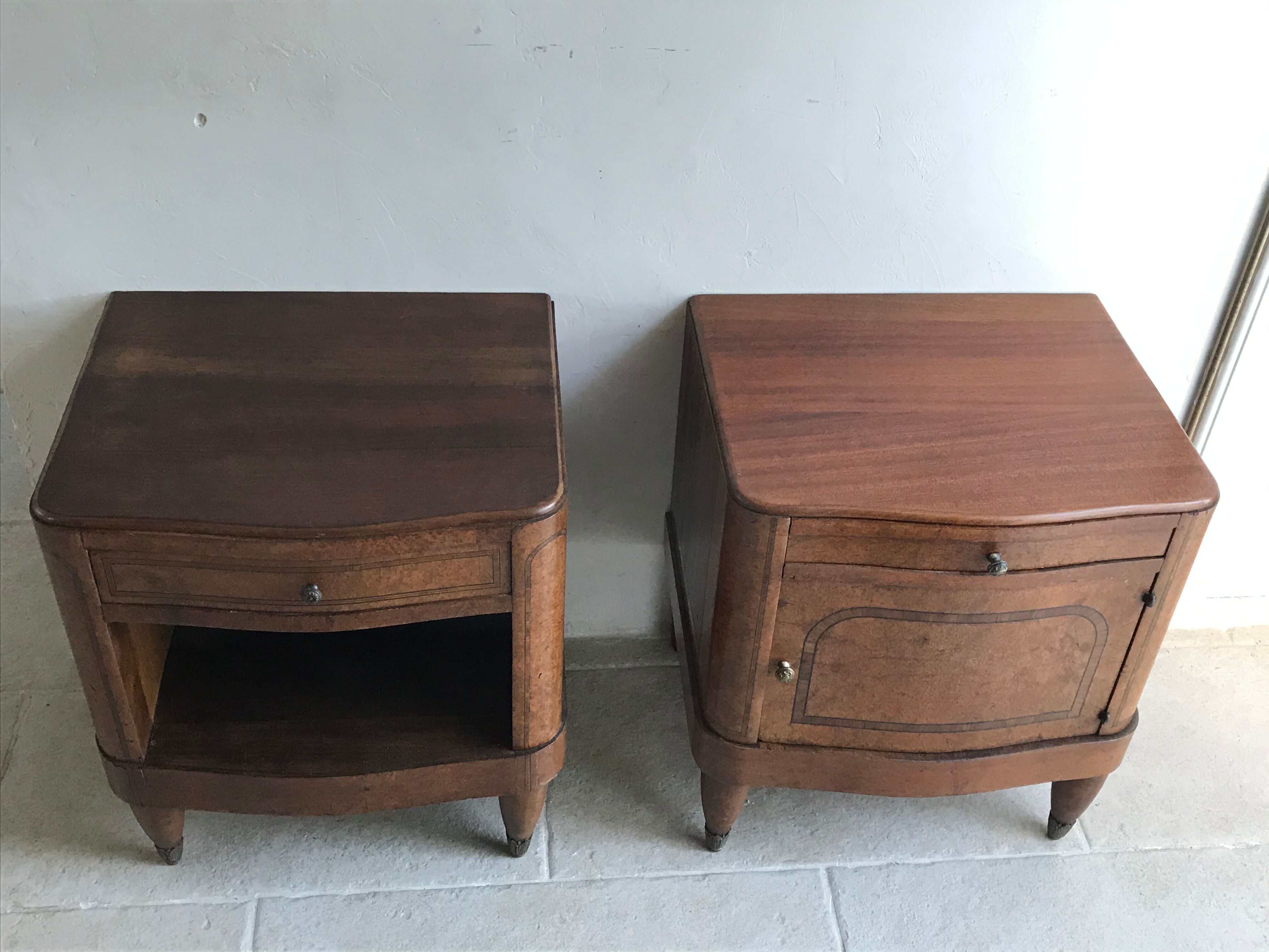 Paire de chevets Art déco
