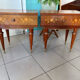 Pair of vintage Louis XVI style bedside tables.