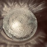 Small glass flush mounting ceiling light