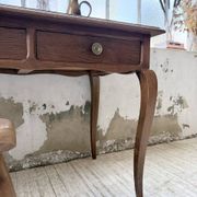 Oak console table from the 1960s.