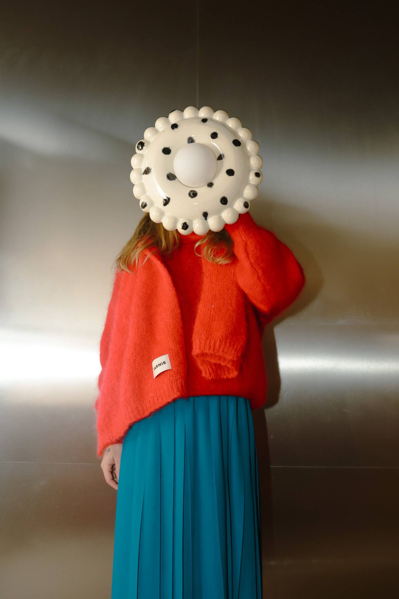 Luna Tall Polka Wall Lamp
