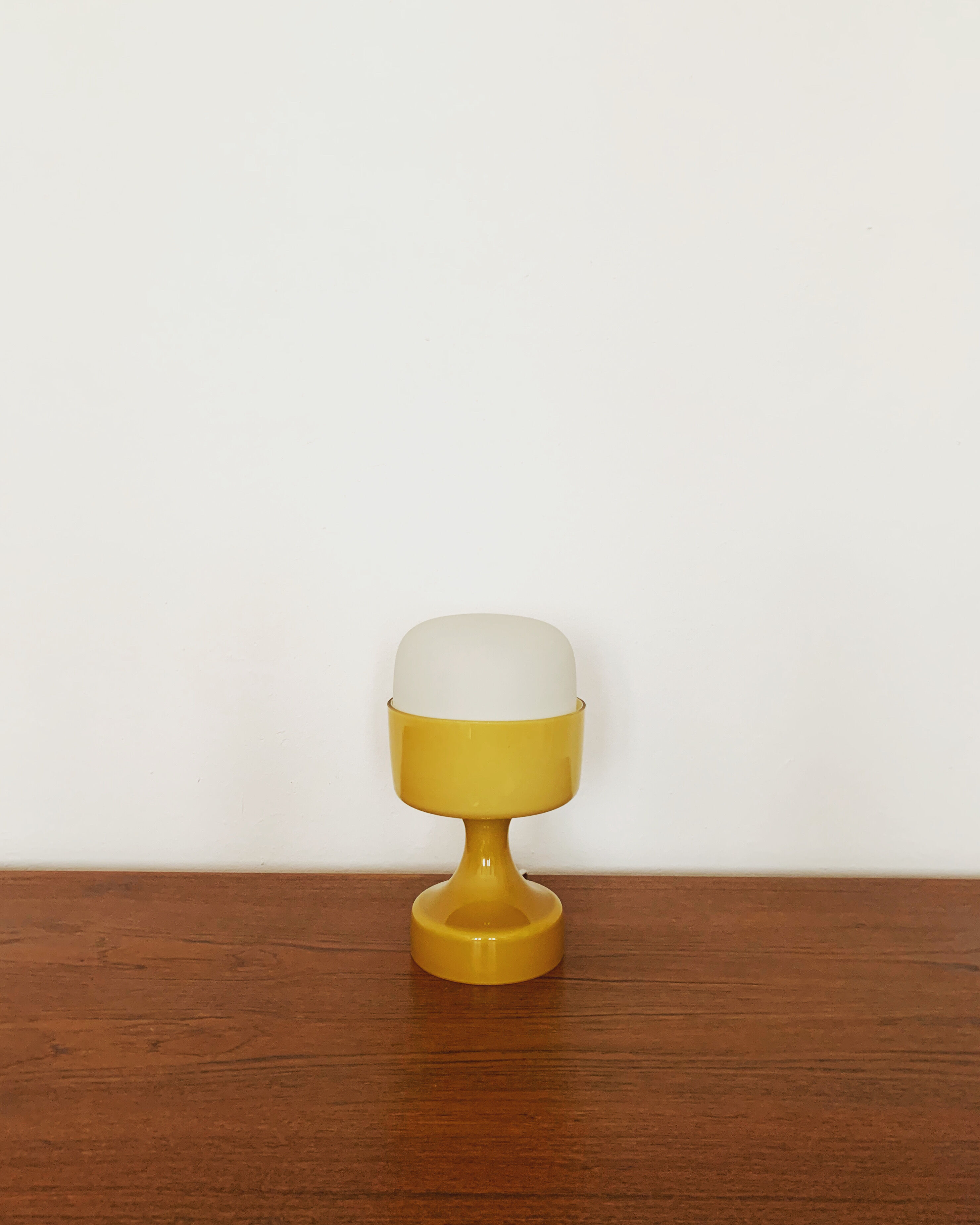 Mid-Century Modern glass table lamp