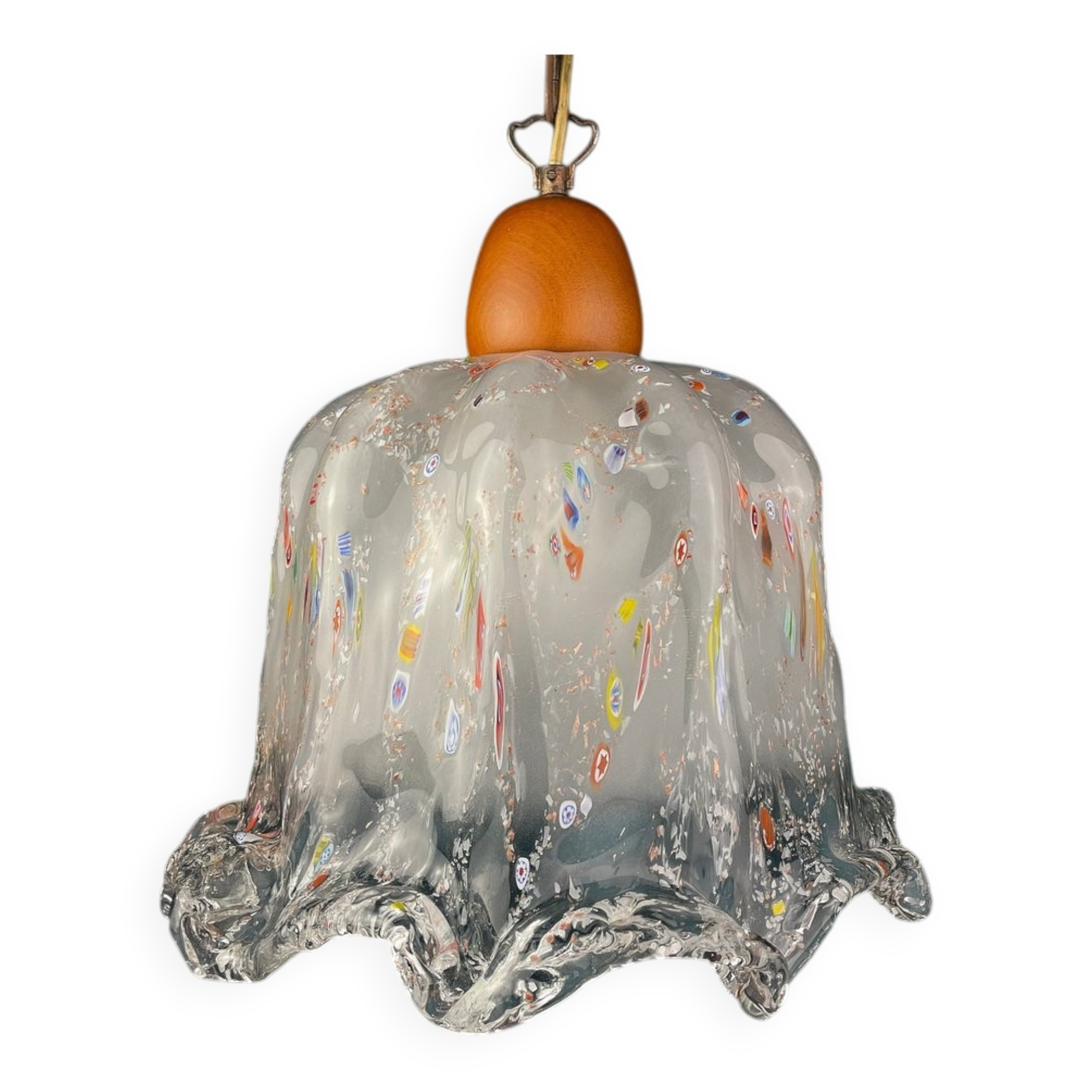 Murano glass pendant by Sylcom, Italy, 1990s
