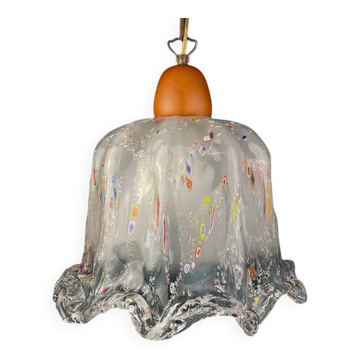 Suspension en verre de Murano par Sylcom, Italie, années 1990