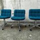 Fauteuils bureau Airborne vintage