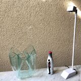 Italian handkerchief vase PMMA thermoformed edition iguzzini design Pietro Chiesa vintage 70