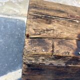 Old small wooden trunk