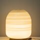 Vintage 70s table lamp in murano glass design barbini