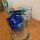 Decoration that can be used as a pocket emptier or centerpiece, inspired by Murano style.