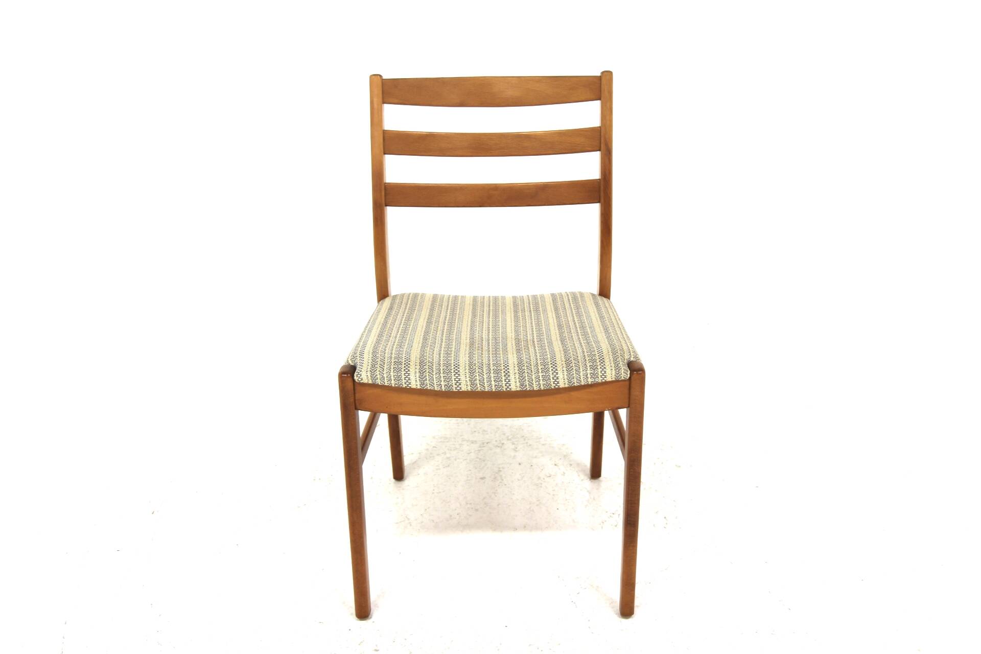 Set of 4 Scandinavian beech chairs, Sweden, 1960