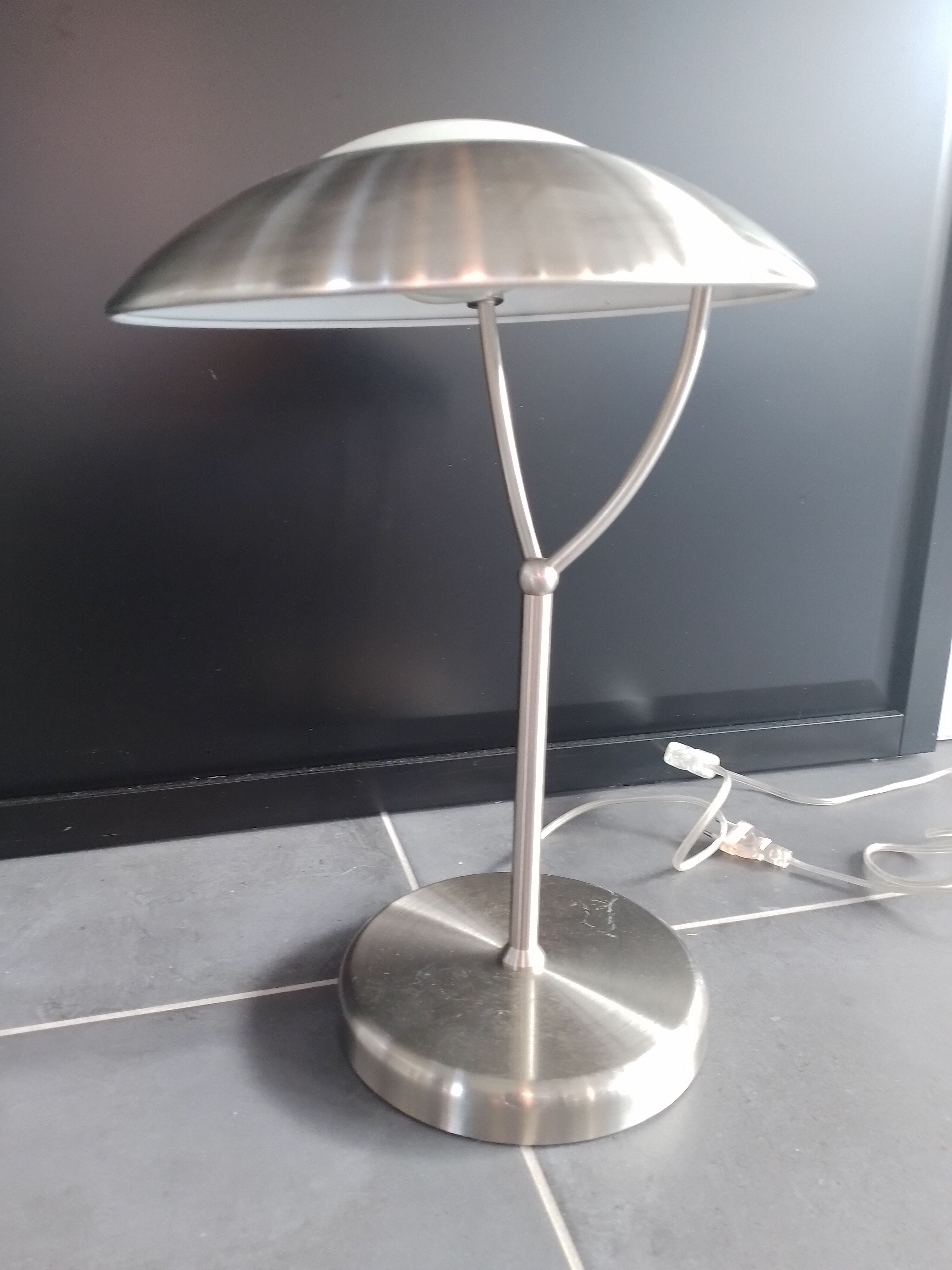 Industrial desk metal lamp