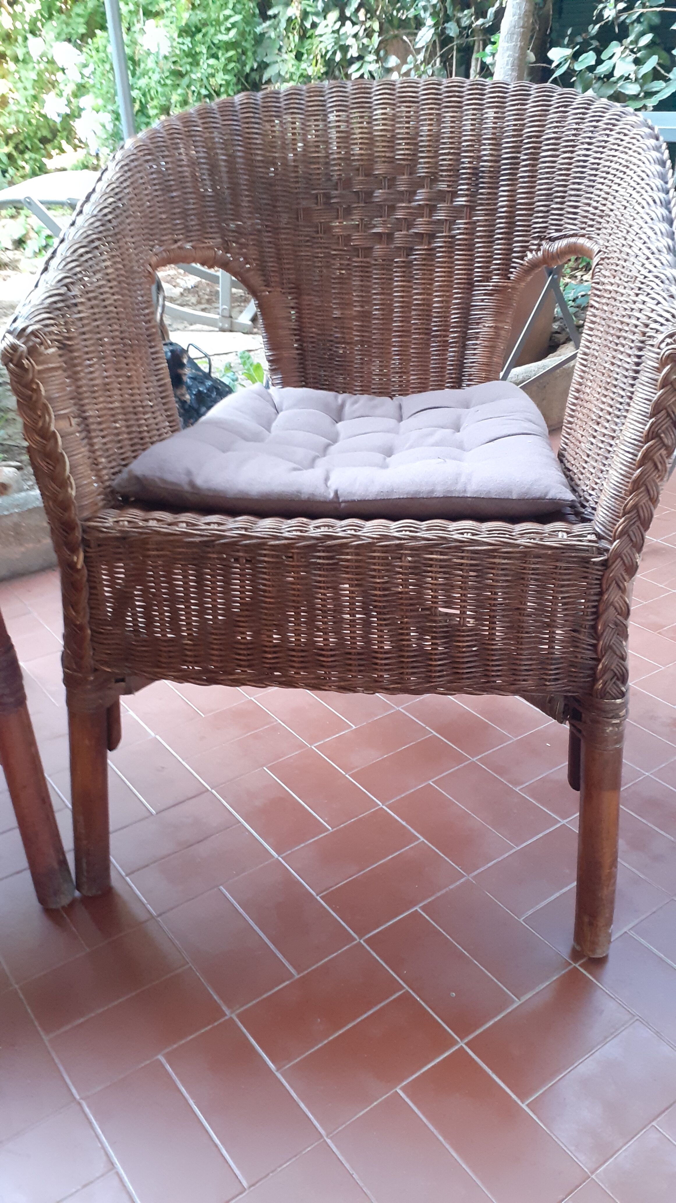 Fauteuils en rotin