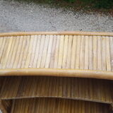 Vintage bamboo bar