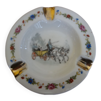 Limoges porcelain ashtray