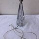 Lamp base in crystal Ile de France