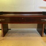 Console 1970 palissandre et inox