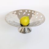 Coupe à fruits des années 1980 Style Memphis | Acier inoxydable