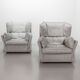 Cassina Lounge Chairs 'Viola d'Amore' by Piero de Martini & Footstool 1970s