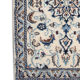 Vintage Nain Area carpet Handwoven Persian Rug- 57x94cm