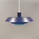 Lampe suspendue, conçue par Bent Karlby pour la société danoise LYFA en 1968, modèle Troika.