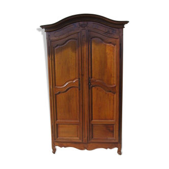 Louis XV wardrobe façade, walnut