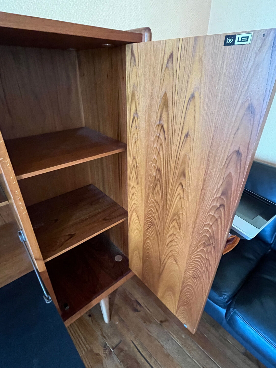 Vintage teak enfilade from the 1960s.