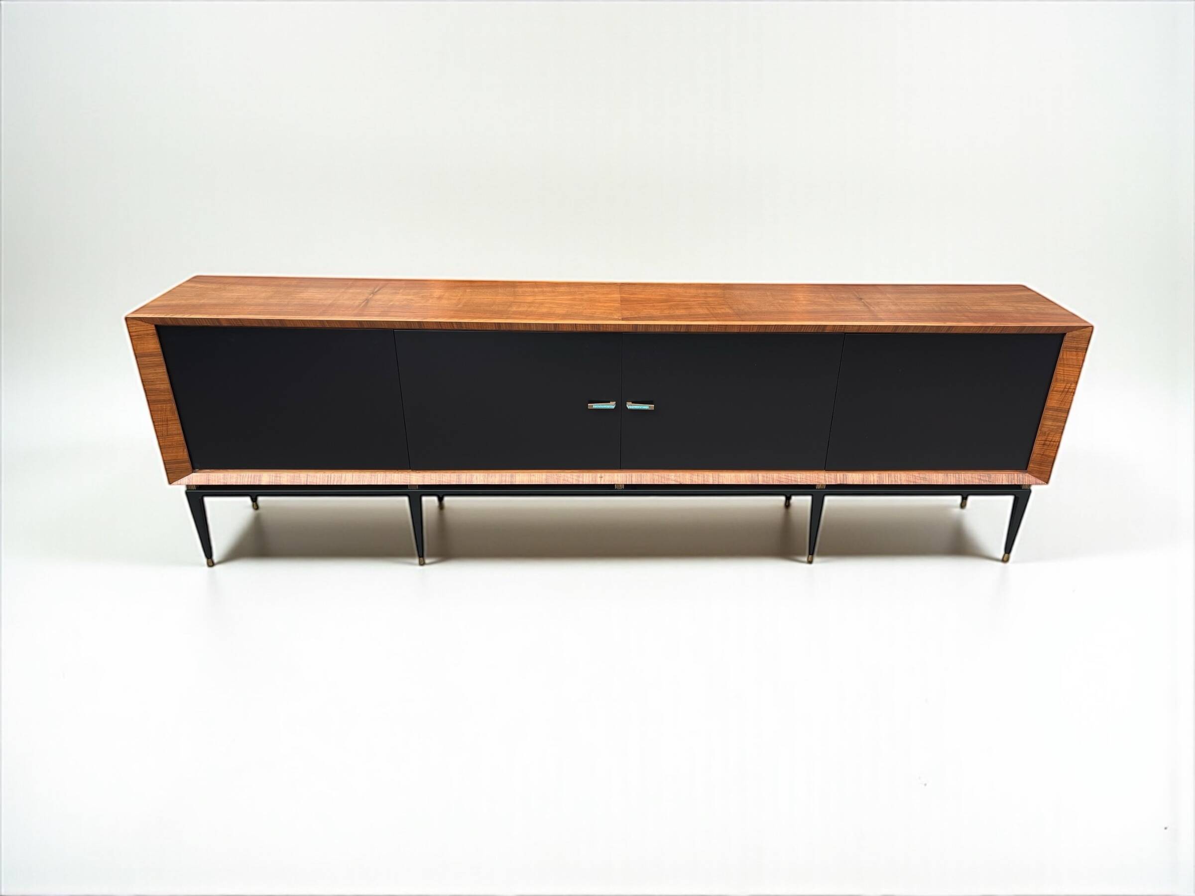Buffet français, années 1950, noyer