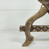 Pair of zoomorphic andirons