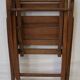 Chaise pliante bois vintage