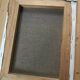 Framed canvas painting