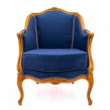 Bergère armchairs, France, circa 1920. After renovation.