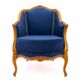 Bergère armchairs, France, circa 1920. After renovation.