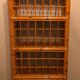 1980s bamboo and rattan bookshelf/shelf