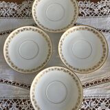 Antique Limoges porcelain tea cups