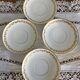 Antique Limoges porcelain tea cups