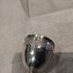 Silver egg cup Minerva 950 rocaille style engraved TL? Silversmith Gruyer