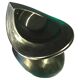 Vintage Green Teardrop Glass Ash Tray