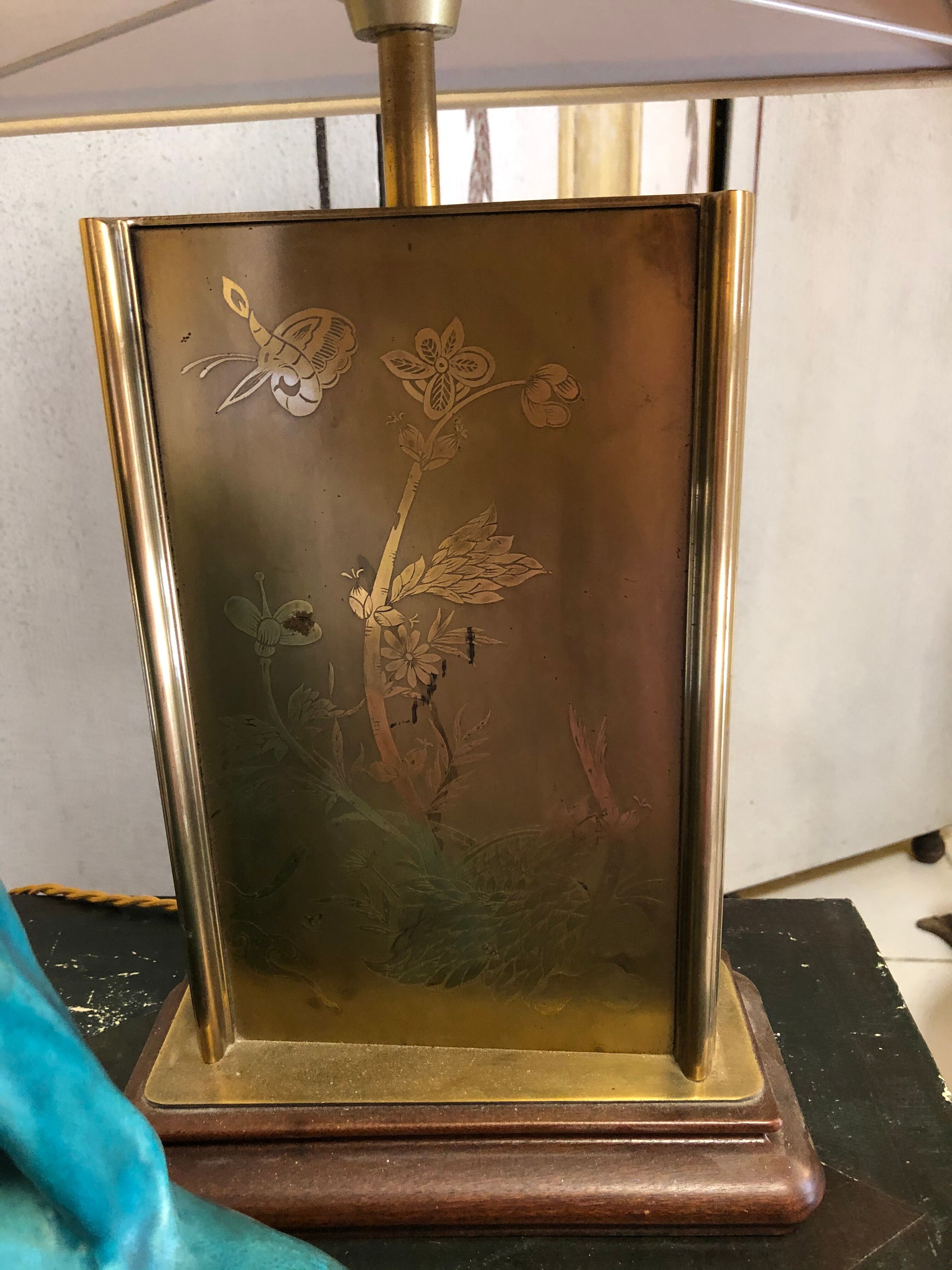 Orientalism bronze lamp