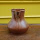 Vintage enamelled stoneware water jug pitcher 1 liter