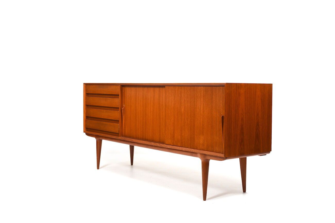 Danish Modern Teak Sideboard by Omann Jun