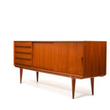 Danish Modern Teak Sideboard by Omann Jun