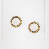 Set of 2 Brutalist sconces, France 1960s