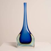 Italian Sommerso Art Glass Vase
