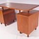 Bureau en teck - Ajustable. années 60