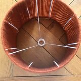 Orange wool lampshade