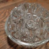 Pique fleurs en verre déco ancienne vintage dp1021f56