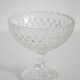 Vintage glass sugar or fruit bowl, Italy, 1960s